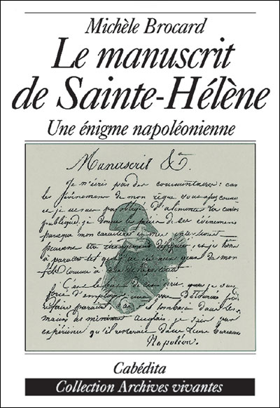 Manuscrit de sainte helene