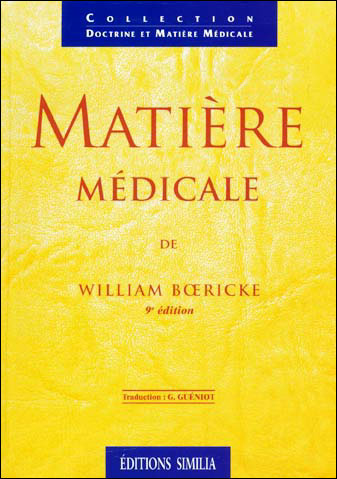 Matière médicale