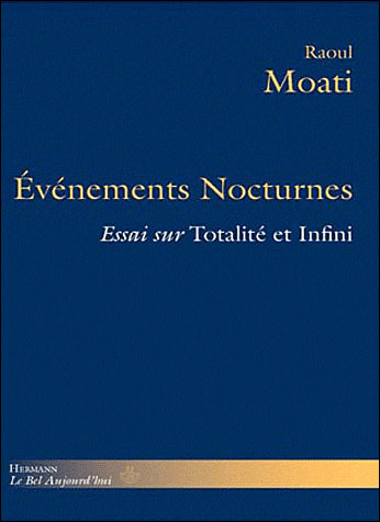 Evénements nocturnes : essai sur Totalité et infini