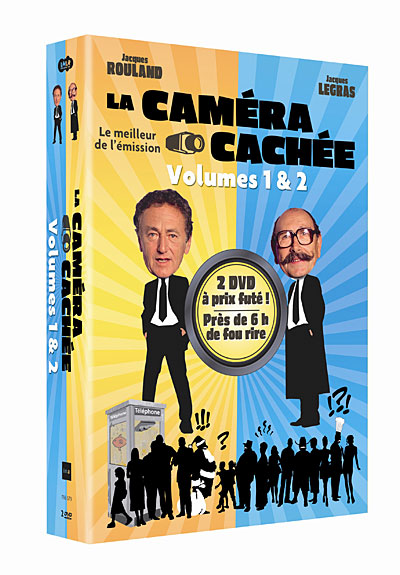 La Caméra cachée - Coffret des Volumes 1 et 2 - Jacques Pessis - DVD Zone 2  - Achat & prix