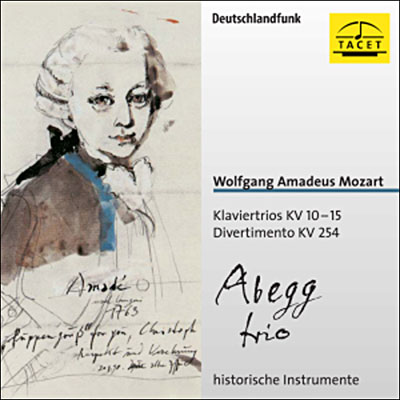 MOZART: PIANO TRIOS KV 10-15, DIVER
