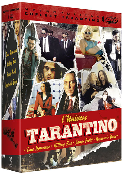 Sang froid - Reservoir Dogs - True Romance - Killing Zoe - Coffret