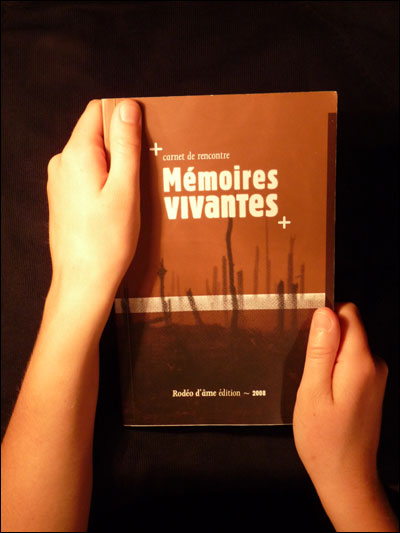 Carnet de rencontre mémoires vivantes