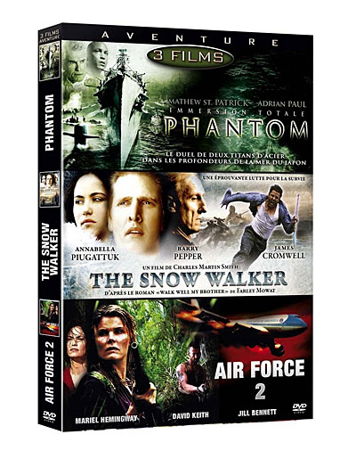 PHANTOM-SNOW WALKER-AIR FORCE2-BOX1-3 DVD-VF