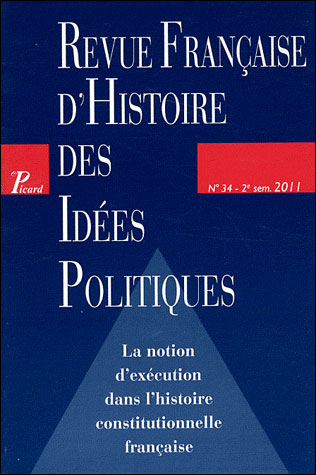 Revue française d'histoire des idées politiques