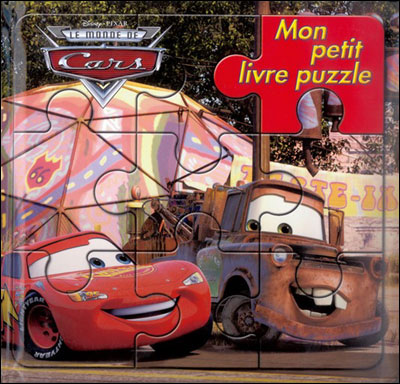 Cars, MON PETIT LIVRE-PUZZLE
