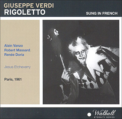 Rigoletto - Version française - Paris 1961