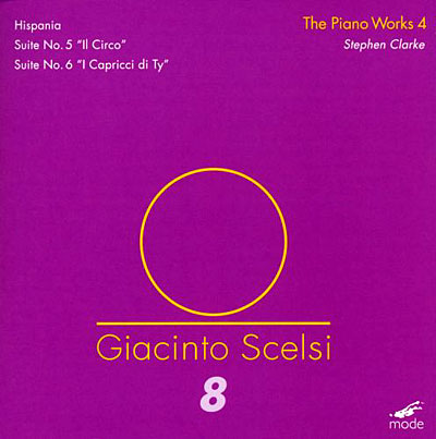 Scelsi edition vol 8/oeuvres pour piano iv