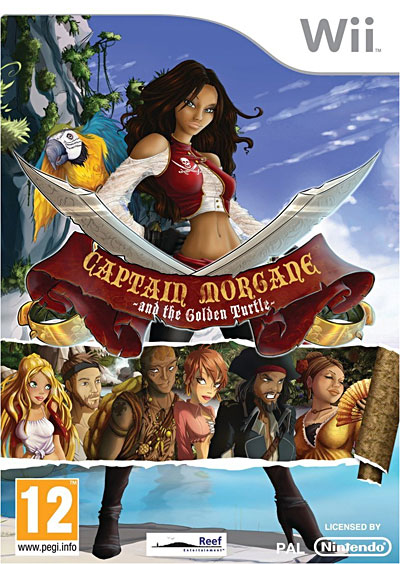 CAPTAIN MORGANE AND THE GOLDEN TURTLE MIX WII