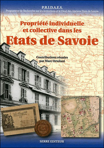 Propriété individuelle et collective dans les états de Savoie