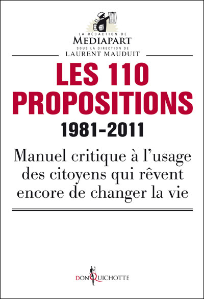 Les 110 propositions, 1981-2011