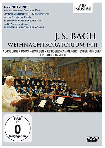 Oratorio de noël - Chapelle Sixtine Rome 04/12/2009