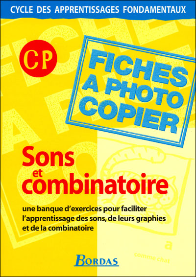Sons Et Combinatoire Cp Fiches A Photocopier