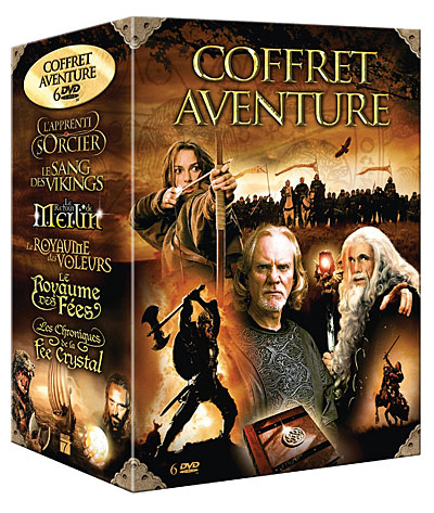 L'Apprenti sorcier - Le Sang des vikings - Le Retour de Merlin - Le Royaume des Voleurs - Le Royaume des Fées - Les chroniques de la Fée Crystal