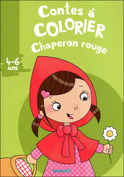 Contes A Colorier Chaperon Rou Broche Jean Marc Daume Estelle Maddedu Achat Livre Fnac