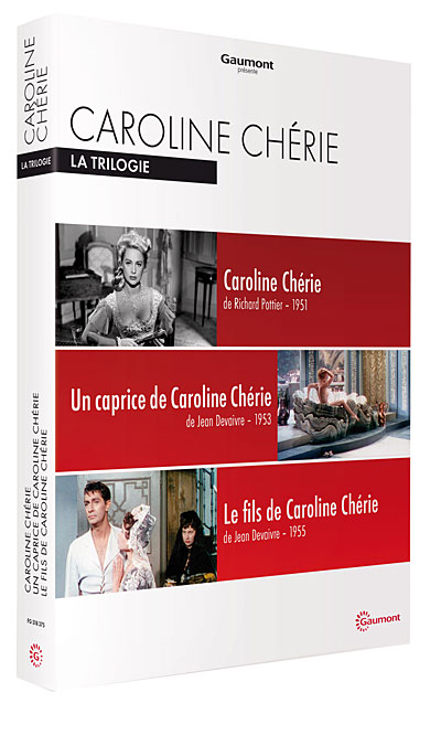 Coffret Caroline Chérie La Trilogie DVD
