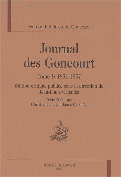 Journal des Goncourt