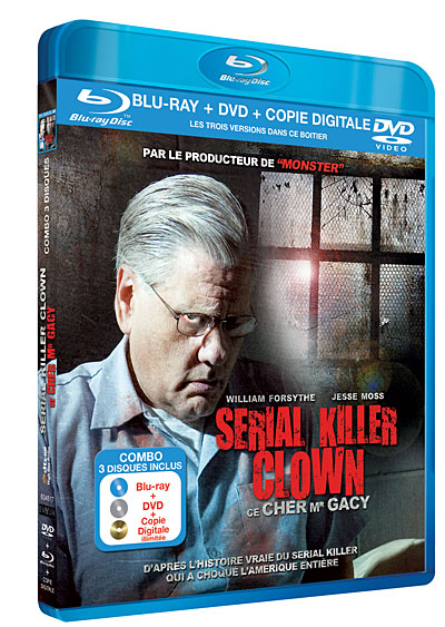 Serial Killer Clown, ce cher Monsieur Gacy - Combo Blu-Ray + DVD