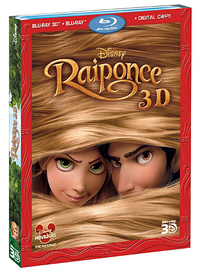 Raiponce - Blu-Ray - Versions 2D et 3D