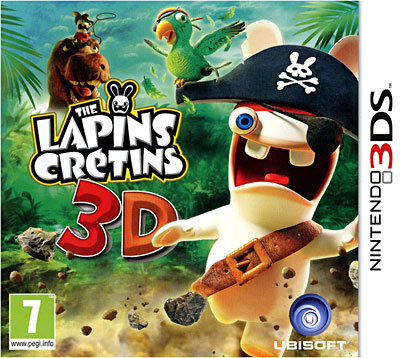 RAVING RABBIDS TRAVEL IN TIME MIX 3DS -