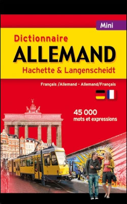 Mini Dictionnaire Hachette Langensheidt français-allemand, allemand-français