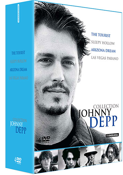 The Tourist - Sleepy Hollow - Arizona Dream - Las Vegas Parano - Coffret