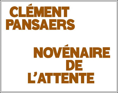 Novenaire de l'attente