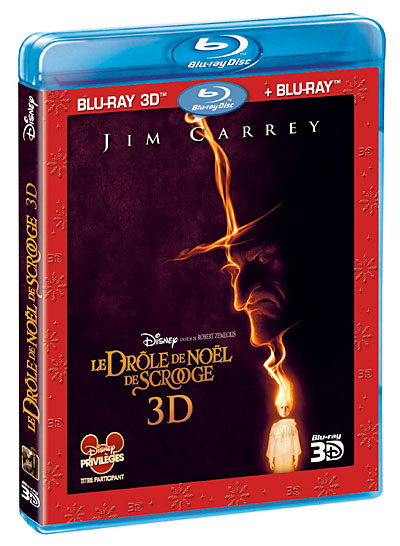 Le Drôle de Noël de Scrooge - Blu-Ray - Versions 2D et 3D