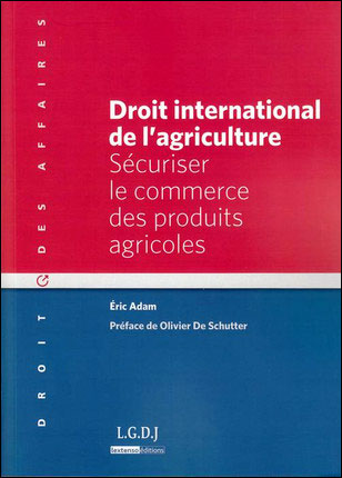 Droit international de l'agriculture