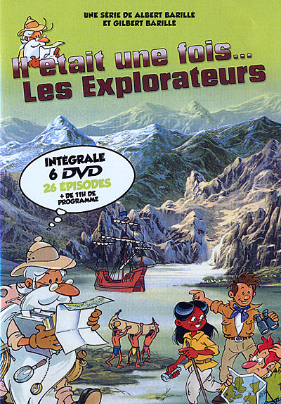 IL ETAIT UNE FOIS LES EXPLORATEURS-6 DVD-VF