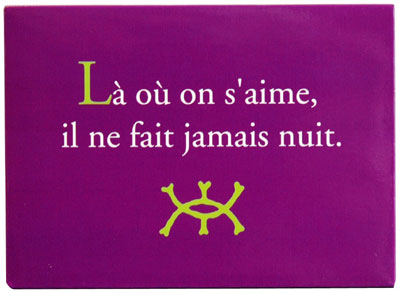 Magnet Metal Citation Violet Jamais Nuit Carton Aimant 9x6 5x02 Cm Objet Derive Objet Derive Citation Achat Livre Fnac
