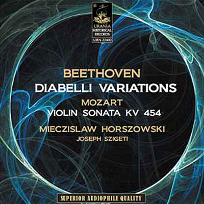 Variations sur une valse de Diabelli - Sonate pour violon & piano