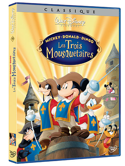 Mickey, Donald, Dingo - Les Trois Mousquetaires DVD