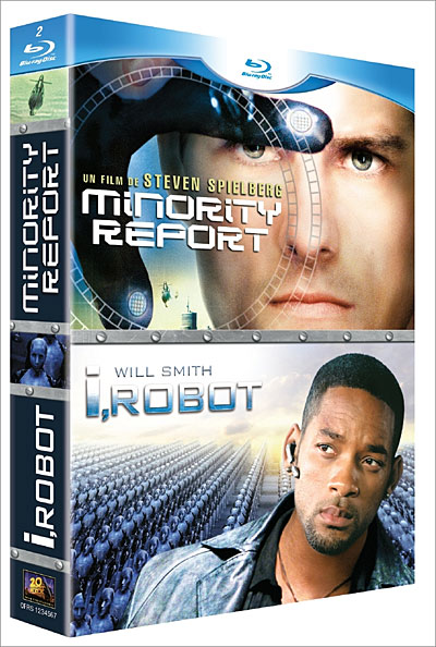 Minority report - I, Robot - Coffret Blu-Ray