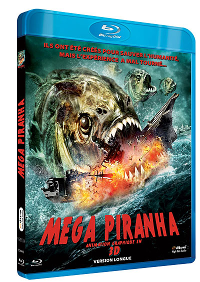 Mega Piranha - Blu-Ray