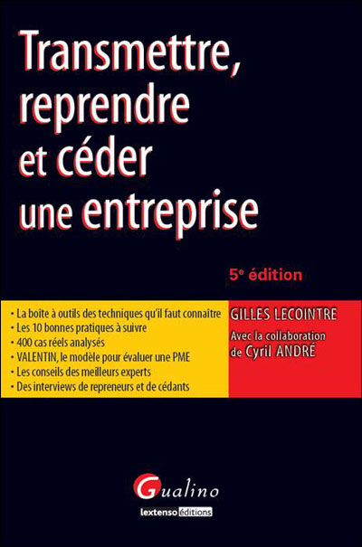 Transmettre, reprendre et céder une entreprise - 5ème édition