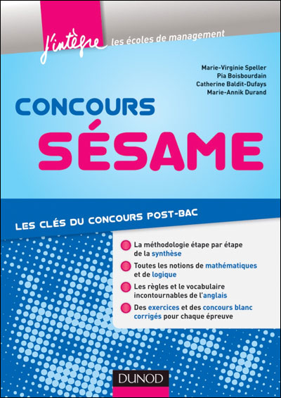 Concours Sésame - 4e éd. - Tout-en-un