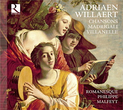 Chansons madrigali villanelle