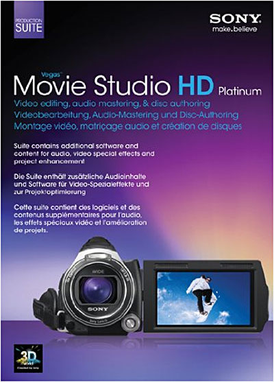 Sony Vegas Movie Studio HD Platinum Suite 11