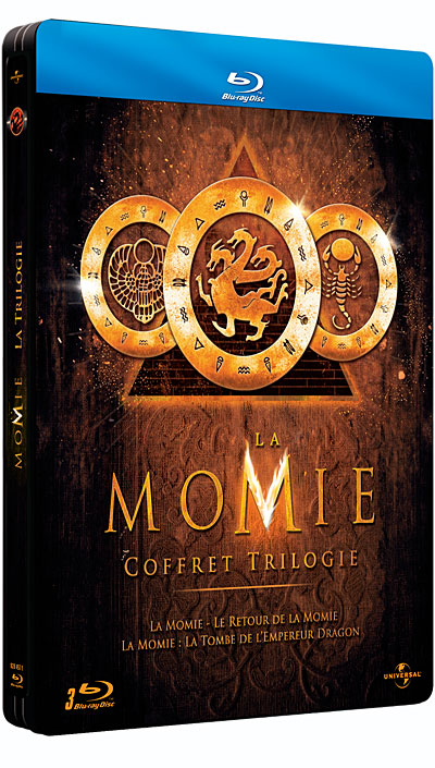 Coffret La Momie - La Trilogie - Blu-Ray