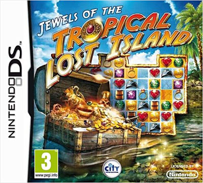 Jewels of the tropical lost island