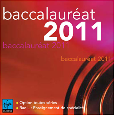 Le disque du baccalauréat 2011