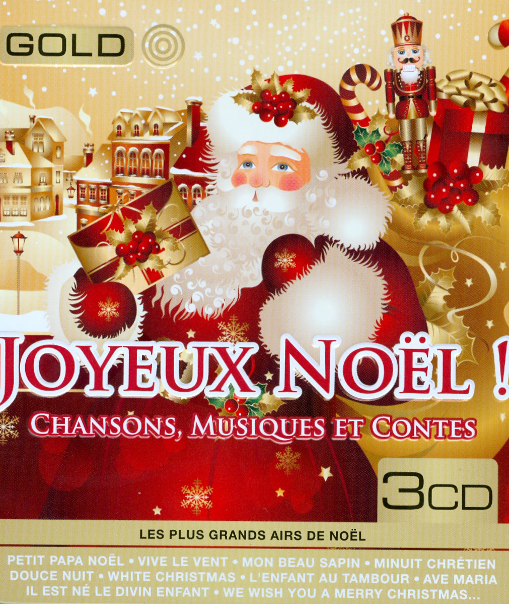 Noël - Gold métal box