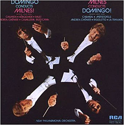 Domingo conducts Milnes