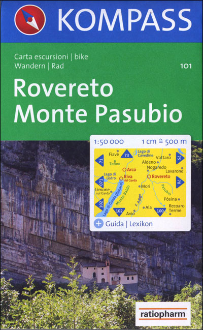 Rovereto / monte pasubio 1 : 50 000