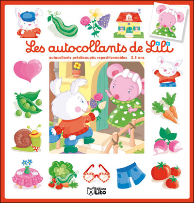 Livre D'autocollants Repositionnables "La Ferme" - Éditions Lito - Pour 3 à 5 Ans - 16 Pages - Neuf