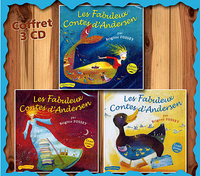 Fabuleux contes d'Andersen vol jaune, bleu, rouge