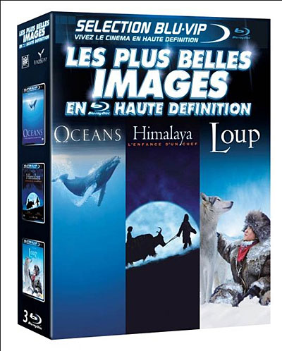 Océans - Himalaya, l'enfance d'un chef - Loup - Coffret Blu-Ray