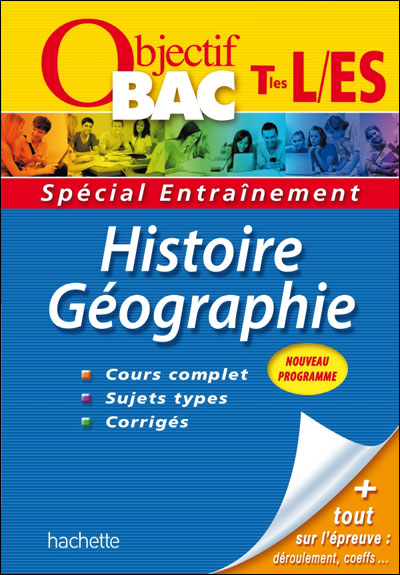 Histoire Géographie Terminale ES/L