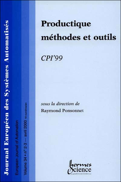 Journal europeen des systemes automatises, n° 2-3 (2000) Pro